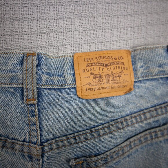 Levi's 506 Orange Tab Straight Denim Jeans 80s - Picture 8 of 9
